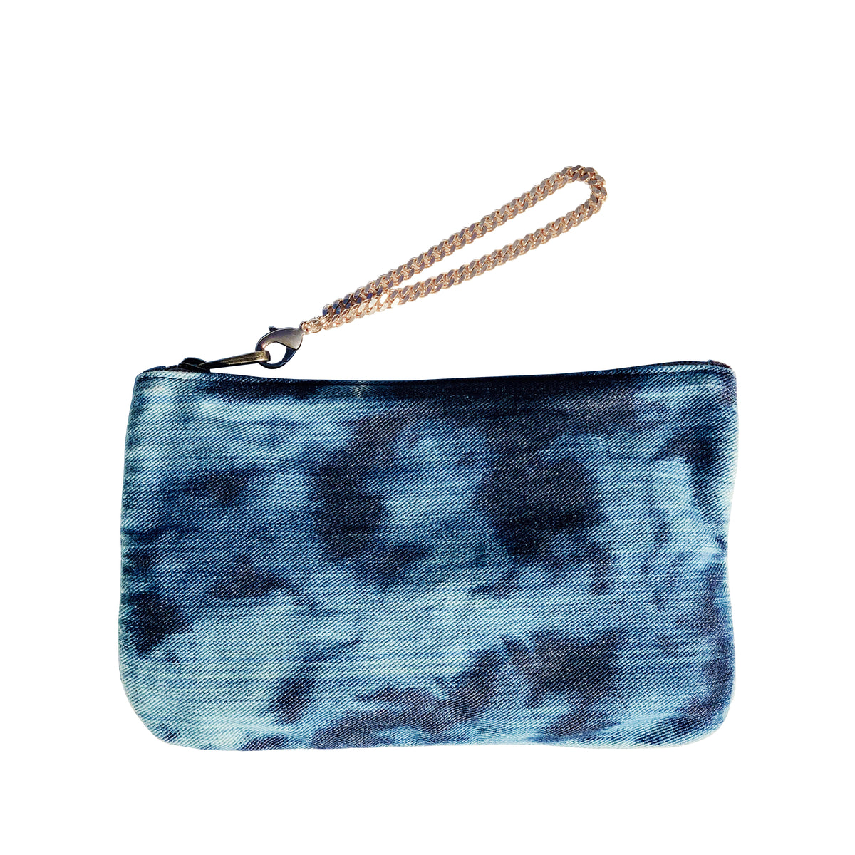 DENIM POUCH - Distressed