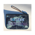 ART LOVE DREAM DENIM POUCH