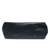 MACKENZIE83 CMACK TOTE HORWEEN VEGETABLE TANNED LEATHER BLACK GRAVEL BOTTOM VIEW