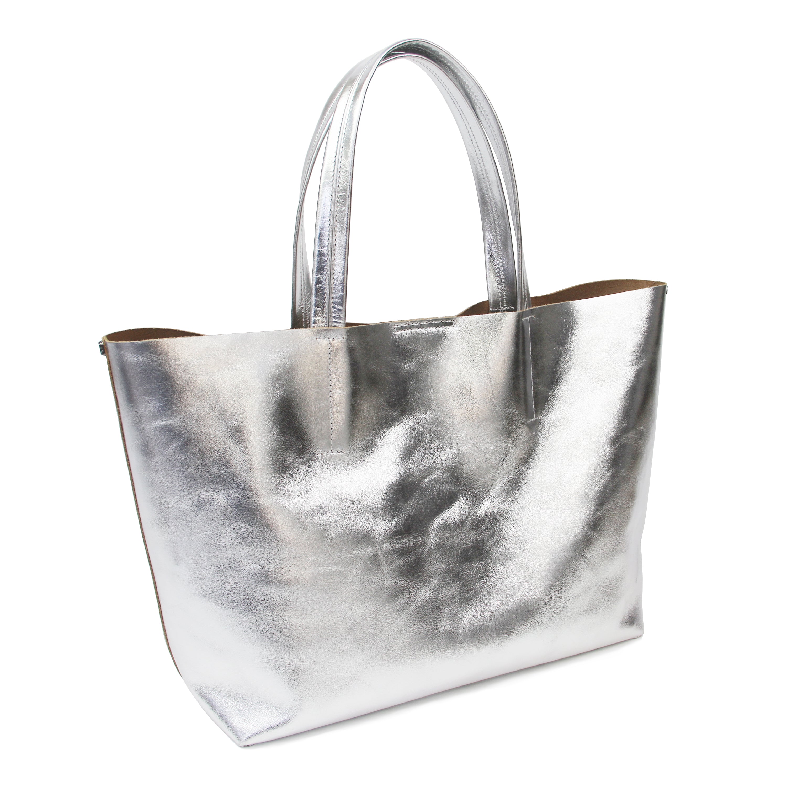 CMACK TOTE - Silver – MacKenzie83