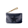 DENIM POUCH - Star Patch