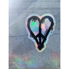 MACKENZIE83 MELTING HEART HOLOGRAPHIC STICKER