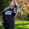 83 X MACKENZIE83 NEW YORK CREW BLACK 100% COTTON