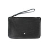 MACKENZIE83 PMACK CLUTCH HANDBAG BLACK AMERICAN BUFFALO LEATHER
