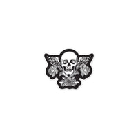 MACKENZIE83 ROSES & SKULL STICKER