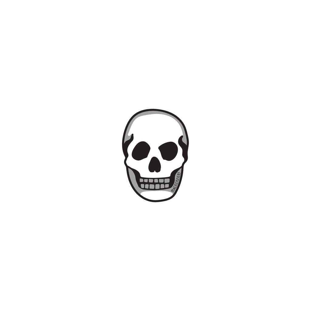 MACKENZIE38 SKULL STICKER
